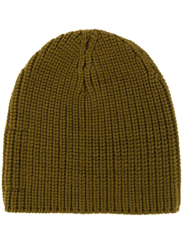 Ermanno Scervino Colour Block Hat - Green