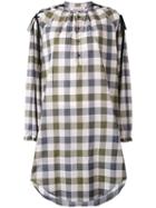 A.f.vandevorst - Plaid Shirt Dress - Women - Cotton - 34, Green, Cotton