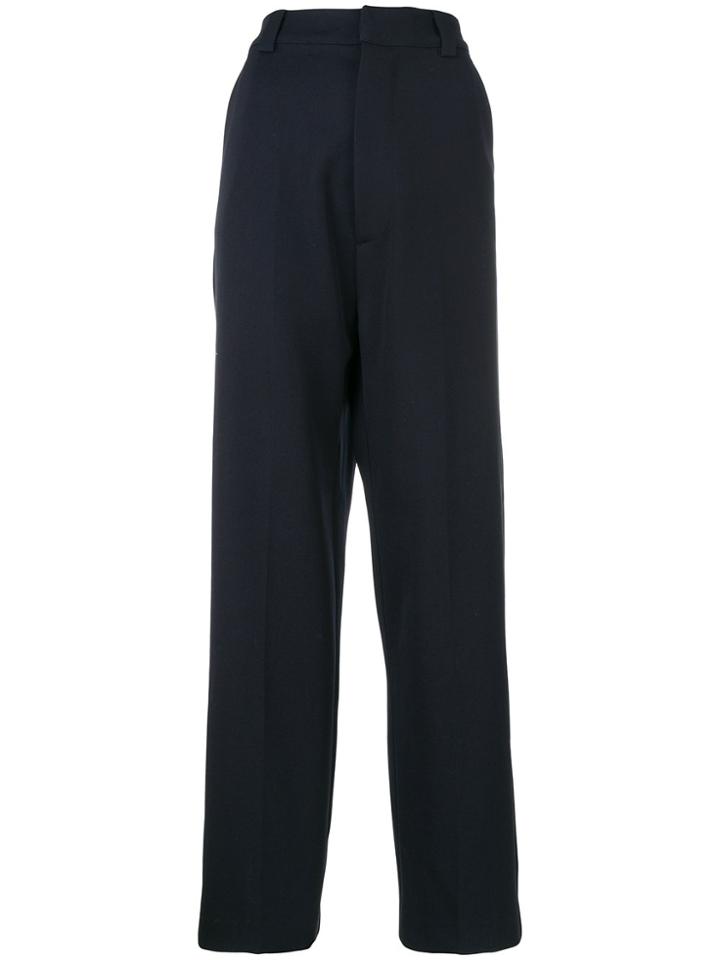 Erika Cavallini Wide Leg Trousers - Blue
