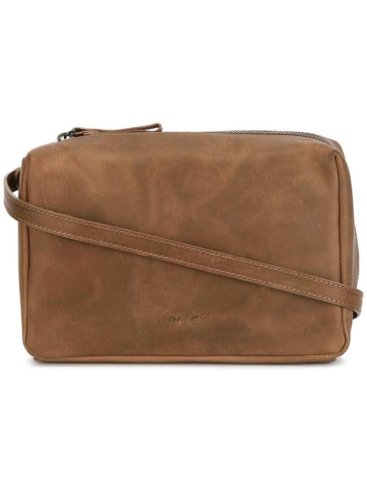 Marsèll Hand Strap Crossbody Bag, Women's, Brown, Leather