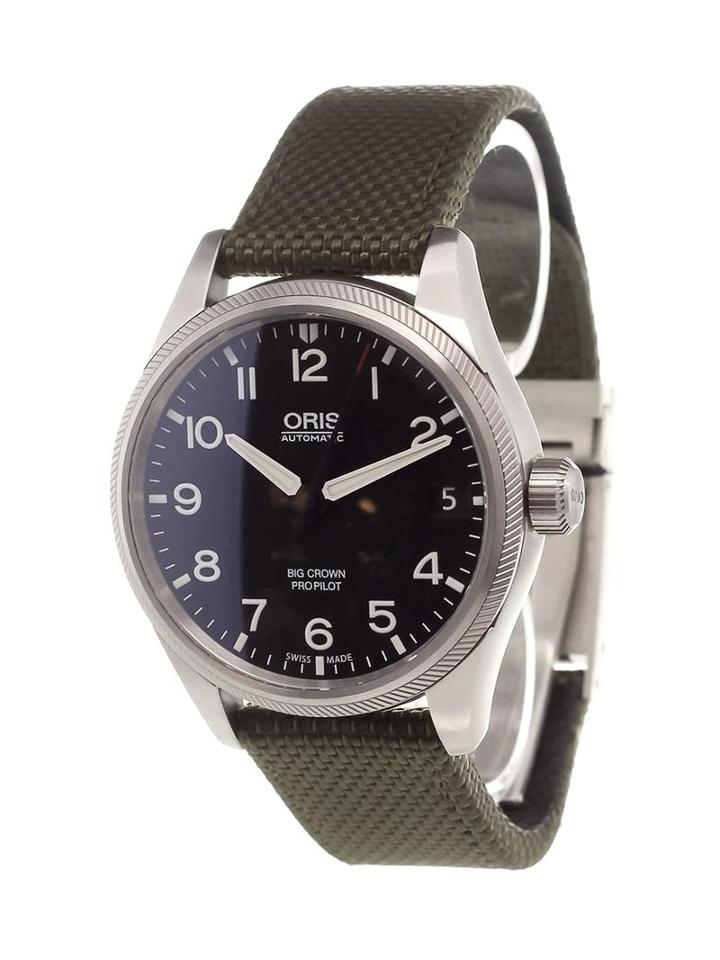 Oris 'big Crown Propilot Date' Analog Watch, Men's, Sapphire