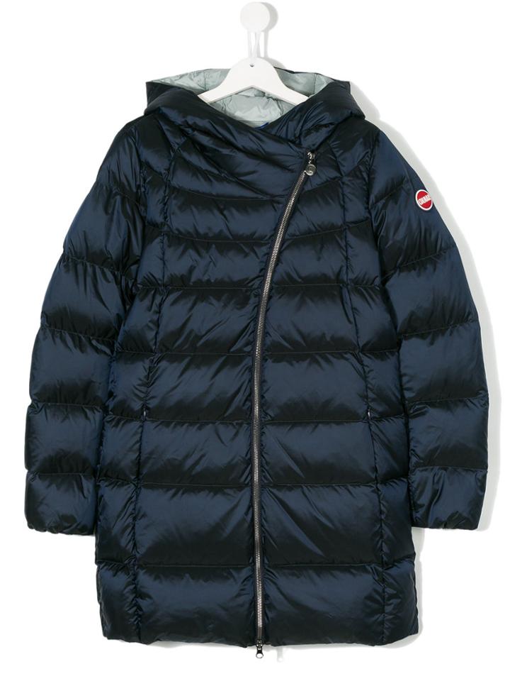 Colmar Kids Hooded Padded Coat - Blue