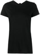 Proenza Schouler Open Back T-shirt, Women's, Size: Small, Black, Cotton