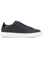 Hogan Stitching Detail Low Top Sneakers - Black