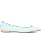Repetto Cendrillon Ballerinas, Women's, Size: 37.5, Blue, Calf Leather/leather