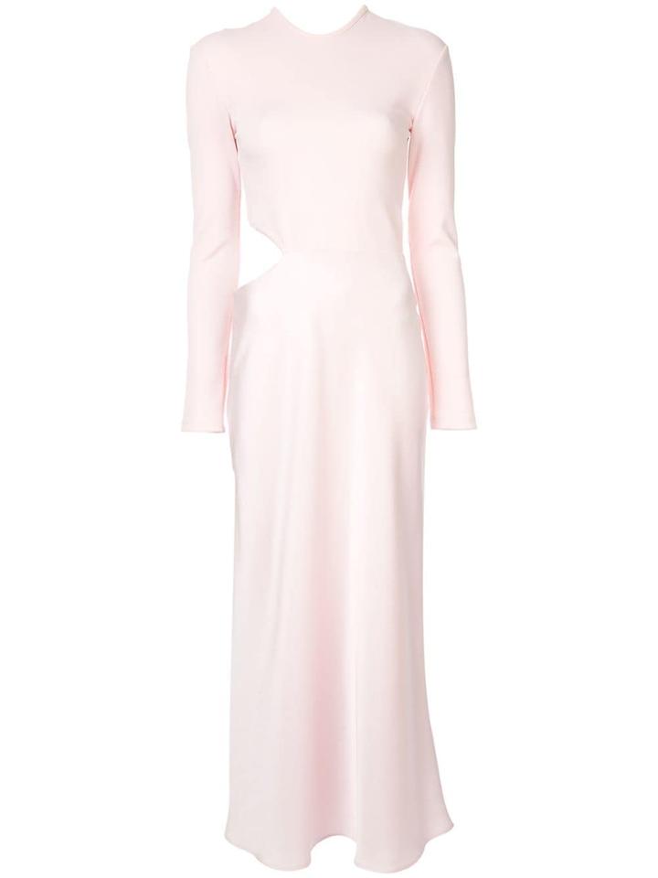 Christopher Esber Harlow Panelled Satin Dress - Pink