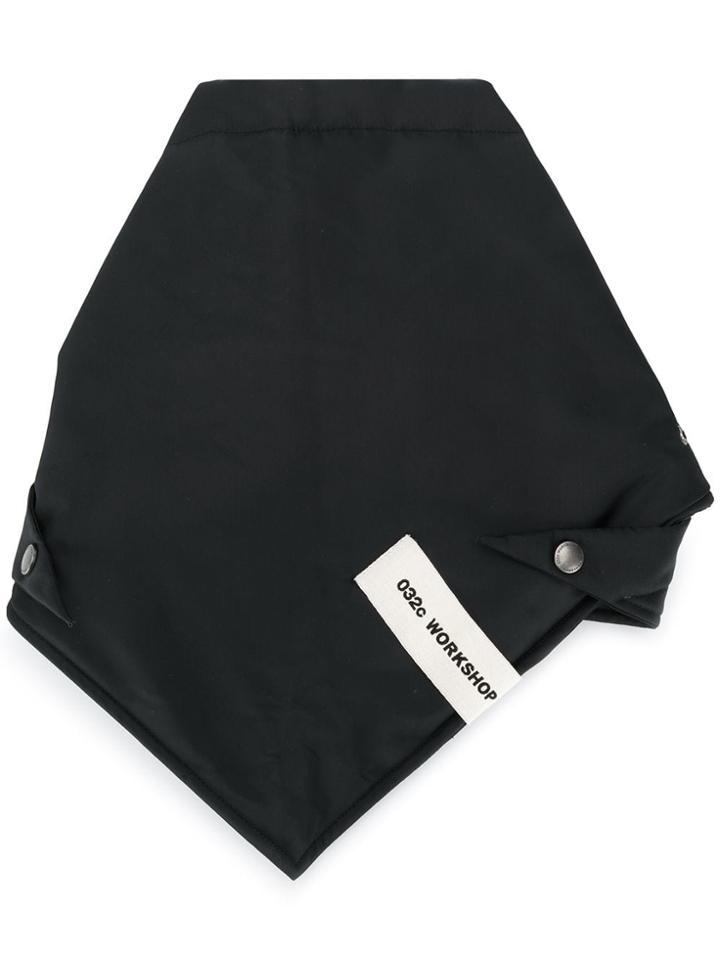 032c Logo Scarf - Black