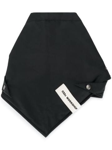 032c Logo Scarf - Black