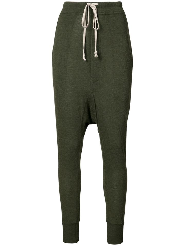 Rick Owens Lilies Loose Fit Pants - Green
