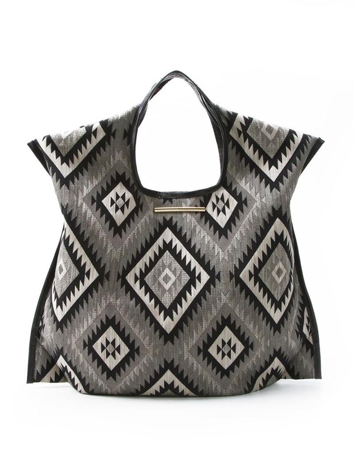 Xaa Jacquard Effect Tote Bag, Women's, Black