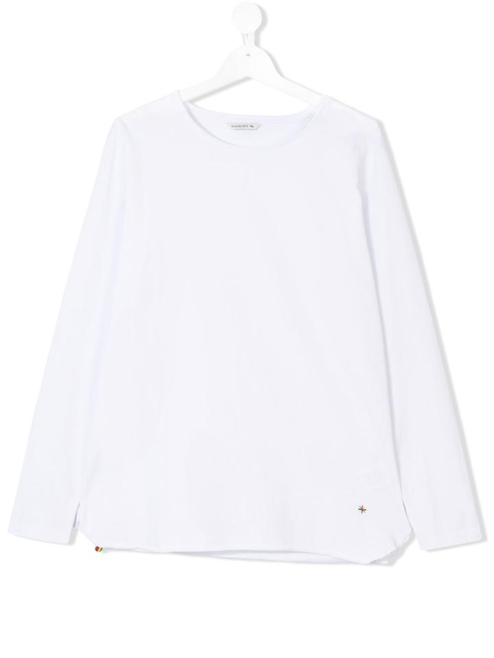Manuel Ritz Kids Plain Sweatshirt - White