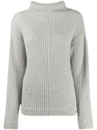 Our Legacy Ribbed Knit Rollneck Jumper - Grey