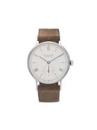 Nomos Ludwig 33mm - White, Silver-plated