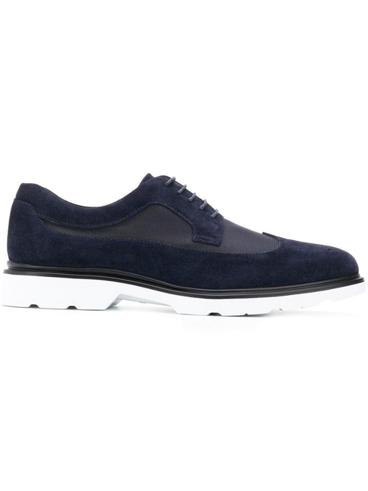 Hogan Classic Derby Shoes - Blue