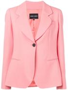 Giorgio Armani Single Breasted Blazer - Pink