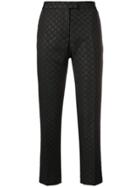 Ps By Paul Smith Jacquard Dot Trousers - Black