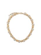 Susan Caplan Vintage 1960's Trifari Bow Necklace - Gold