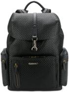 Ermenegildo Zegna Multi-pocket Backpack - Black