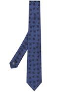 Lanvin Pointed Square Tie - Blue