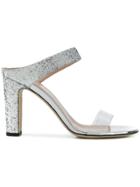 Giuseppe Zanotti Design Glitter Strap Sandals - Metallic