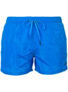 Fendi - Lace-up Swim Shorts - Men - Polyamide - 52, Blue, Polyamide