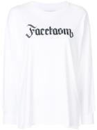 Facetasm Logo Print Sweatshirt - White