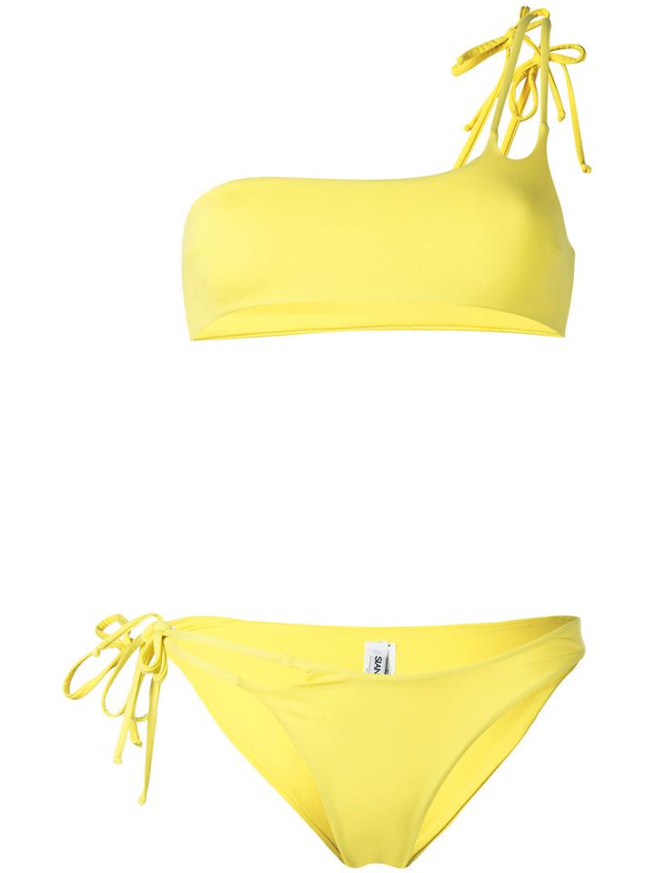 Sian Swimwear - Sandrina Bikini Set - Women - Polyamide/spandex/elastane - S, Yellow/orange, Polyamide/spandex/elastane