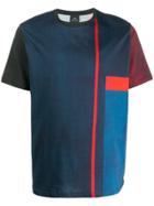 Ps Paul Smith Stripe Detailed T-shirt - Blue