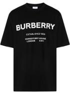 Burberry Horseferry Print Cotton T-shirt - Black