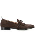 Green George Lace Up Loafers - Brown