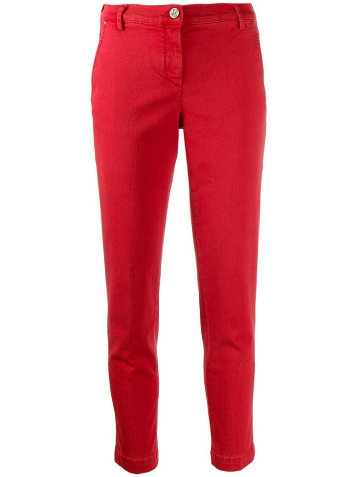 Karl Lagerfeld Slim Fit Jeans - Red