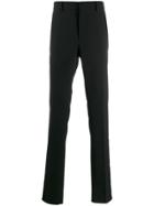 Fendi Logo Stripe Tailored Trousers - Black