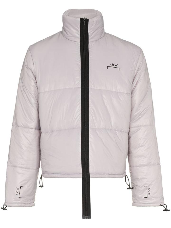A-cold-wall* Acw Ls Jkt Pffr Shrt - Grey