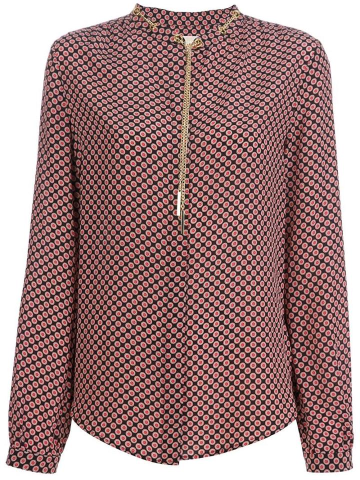 Michael Michael Kors Printed Silk Blouse