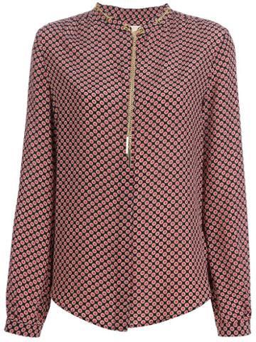 Michael Michael Kors Printed Silk Blouse