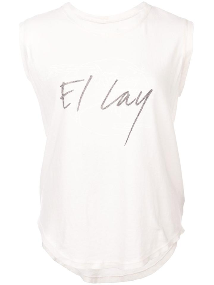 Raquel Allegra Muscle Tee - White