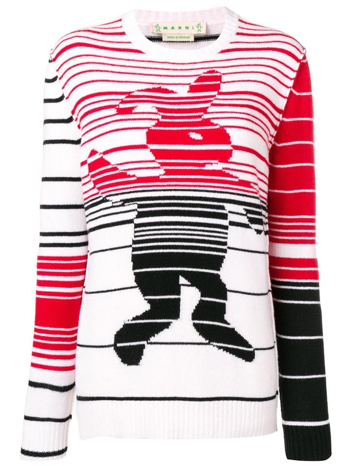 Marni Rabbit Jumper - White