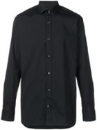 Z Zegna Classic Plain Shirt - Black