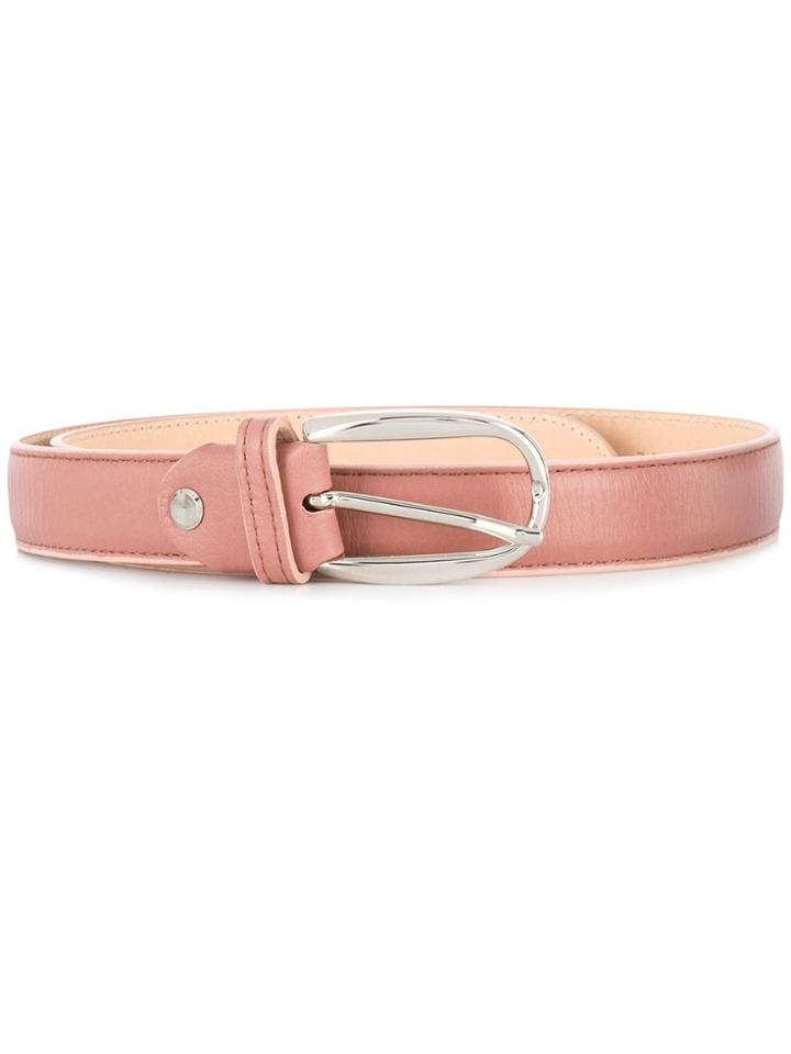 Agl D-ring Buckle Belt - Pink