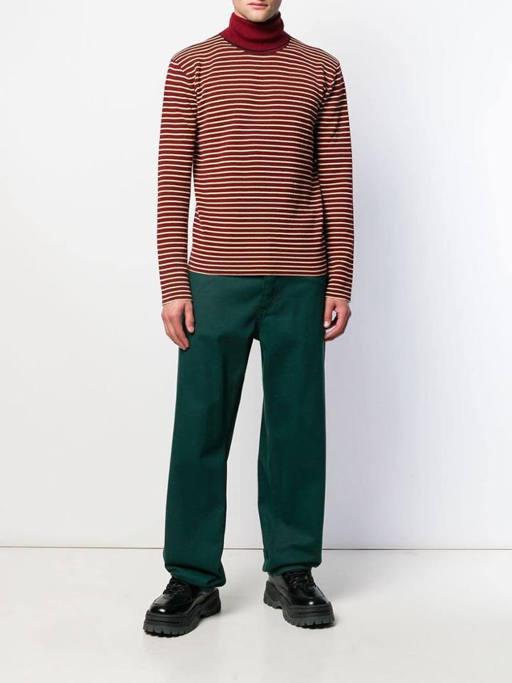 Marni Striped Sweater - Red