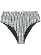 Onia - Leah Bikini Bottom - Women - Nylon/spandex/elastane - Xl, Blue, Nylon/spandex/elastane