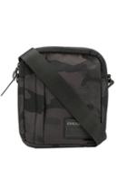 Diesel Camouflage Pattern Shoulder Bag - Black