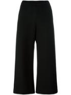 P.a.r.o.s.h. Wide-legged Cropped Trousers - Black
