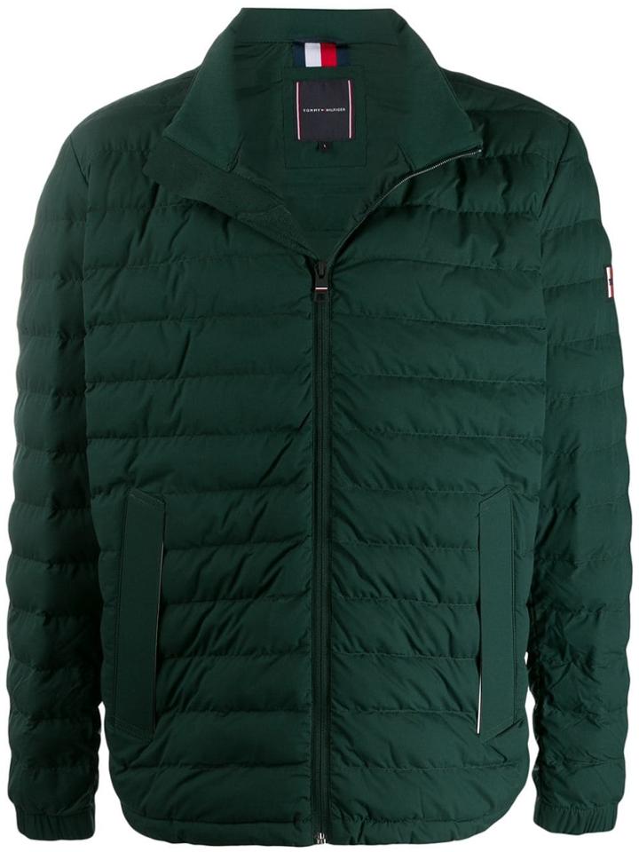 Tommy Hilfiger Zipped Padded Jacket - Green