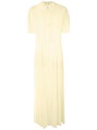 Andrea Bogosian Vestido Poli Couture Abf - Yellow