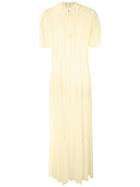 Andrea Bogosian Vestido Poli Couture Abf - Yellow