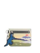 Ps Paul Smith Dino Printed Wallet - Green