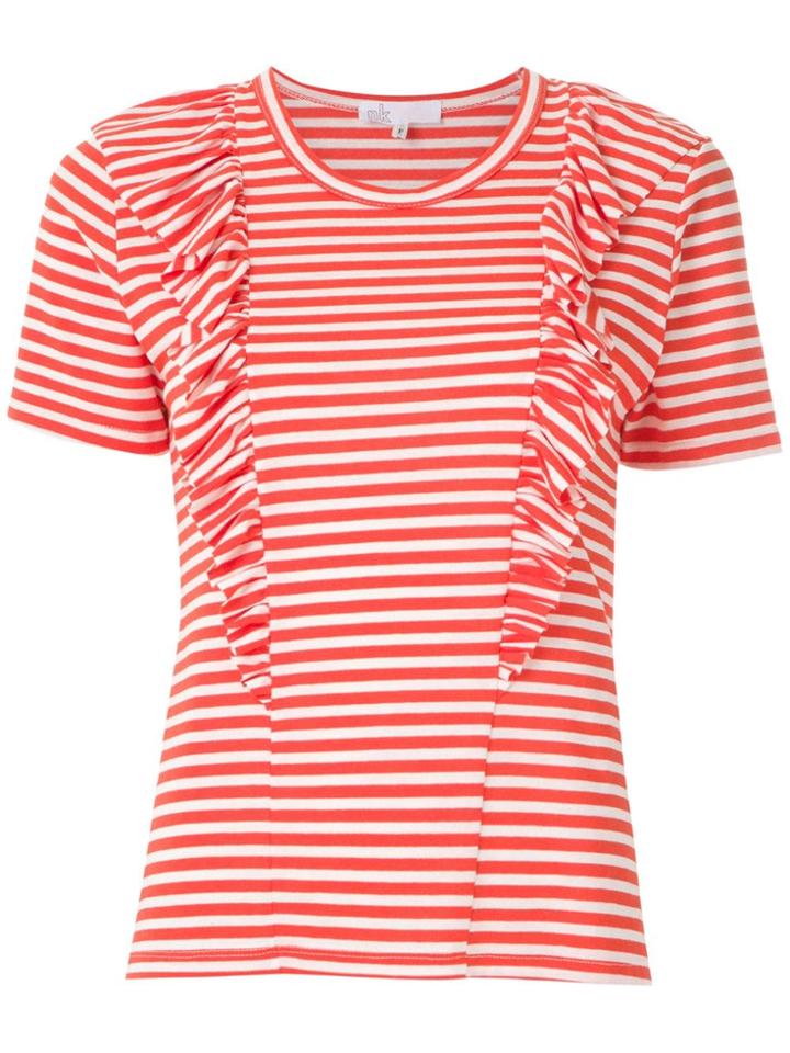 Nk John Striped T-shirt - Red