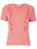 Nk John Striped T-shirt - Red