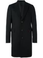 Paul Smith Peak Lapel Coat, Men's, Size: 46, Black, Cupro/cashmere/wool